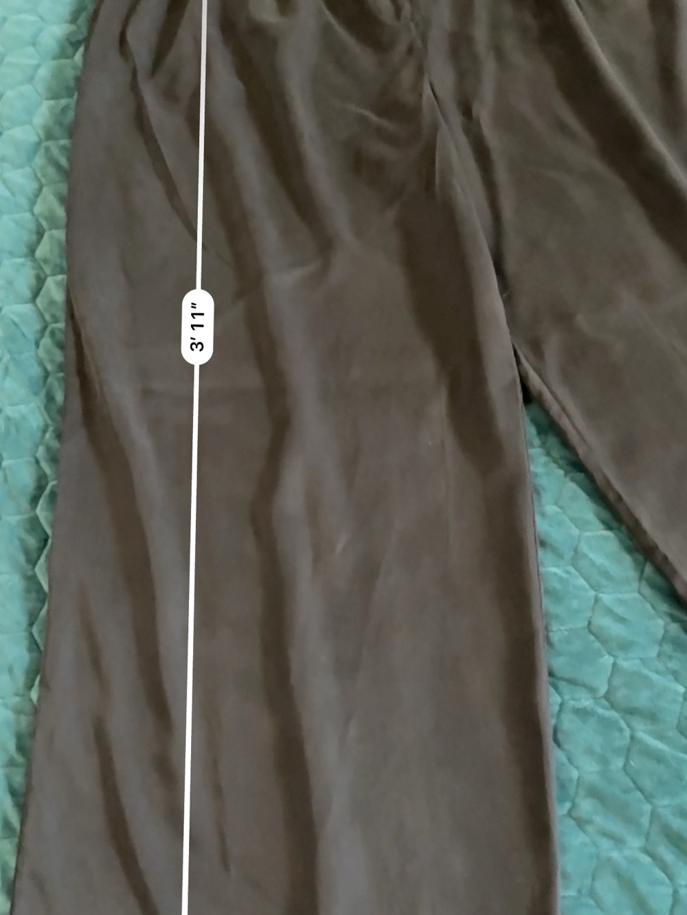 ASOS Plus 14 Tall Wide Leg Black Dress Work Baggy Pants NWOT